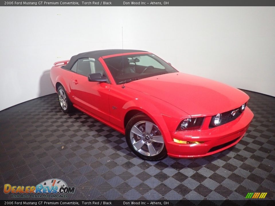 2006 Ford Mustang GT Premium Convertible Torch Red / Black Photo #2