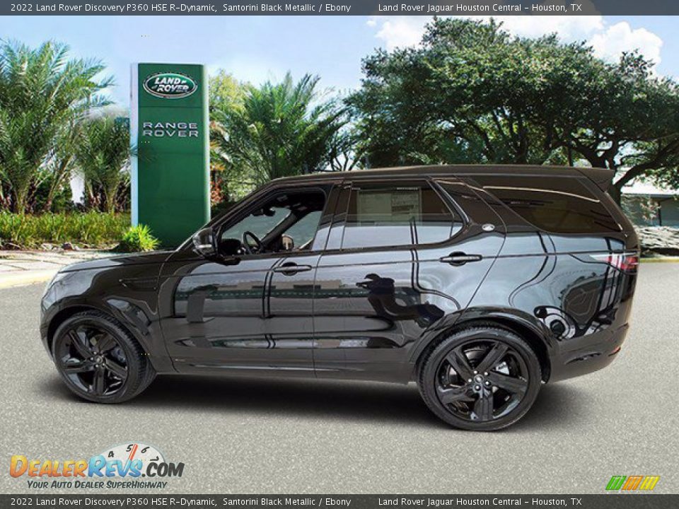 2022 Land Rover Discovery P360 HSE R-Dynamic Santorini Black Metallic / Ebony Photo #6