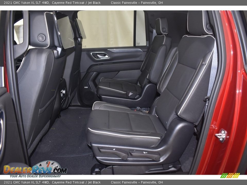 2021 GMC Yukon XL SLT 4WD Cayenne Red Tintcoat / Jet Black Photo #8
