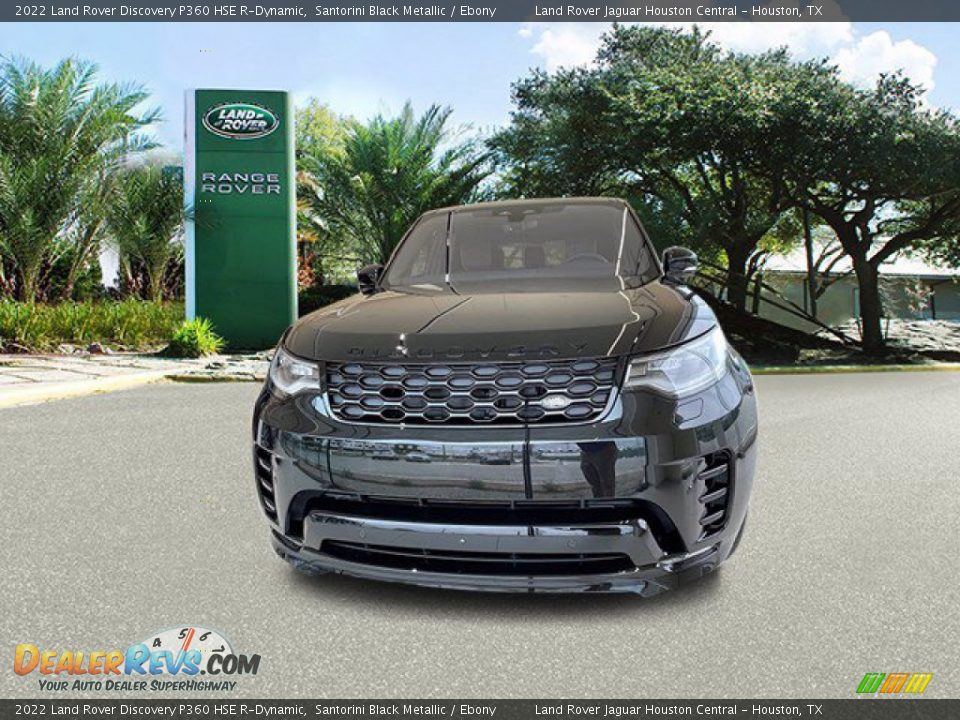 2022 Land Rover Discovery P360 HSE R-Dynamic Santorini Black Metallic / Ebony Photo #8
