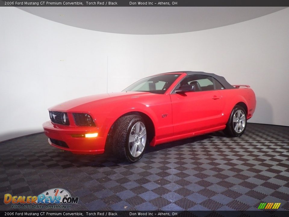 2006 Ford Mustang GT Premium Convertible Torch Red / Black Photo #7