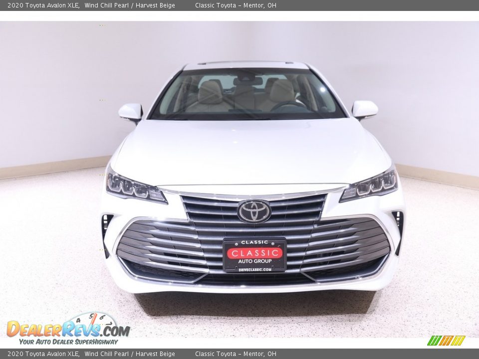 2020 Toyota Avalon XLE Wind Chill Pearl / Harvest Beige Photo #2