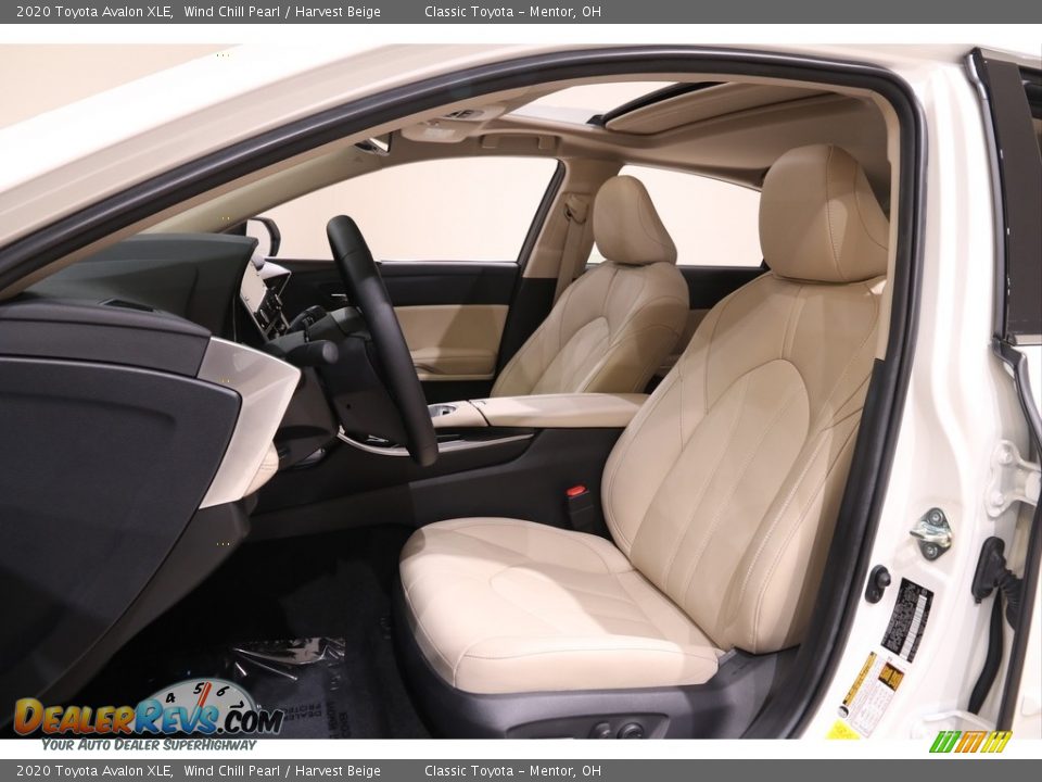 2020 Toyota Avalon XLE Wind Chill Pearl / Harvest Beige Photo #5