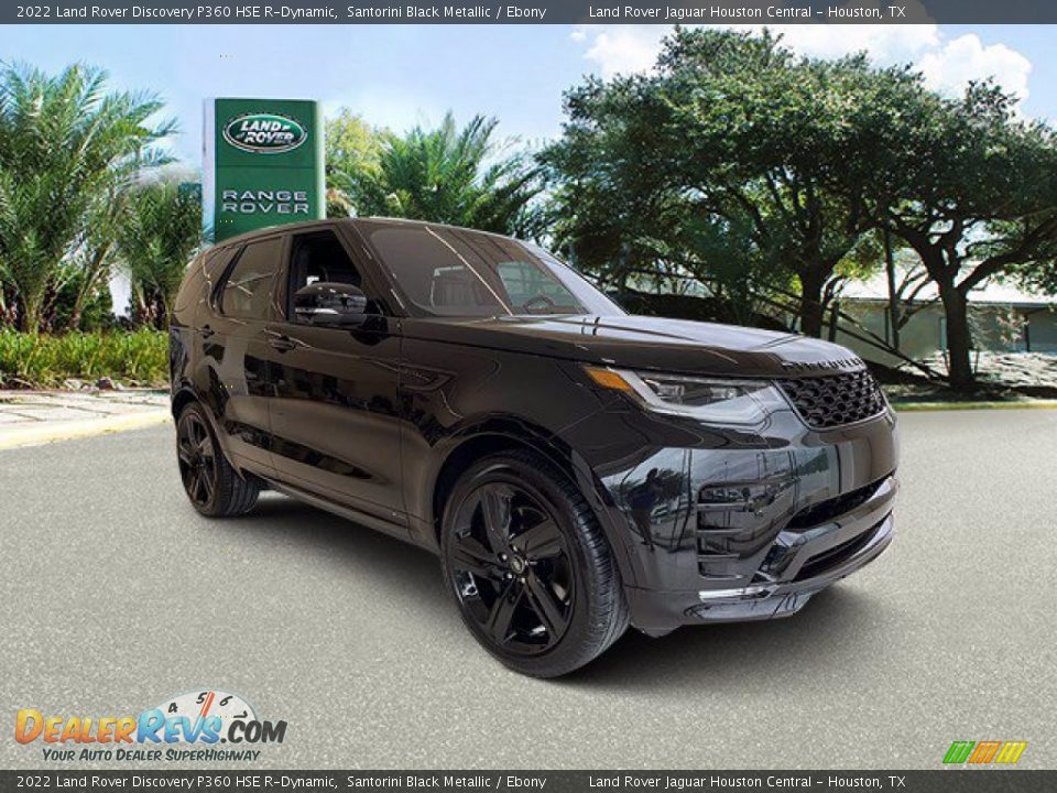 2022 Land Rover Discovery P360 HSE R-Dynamic Santorini Black Metallic / Ebony Photo #12