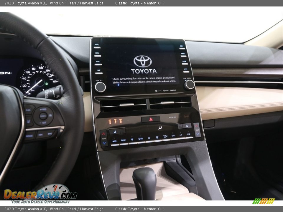 2020 Toyota Avalon XLE Wind Chill Pearl / Harvest Beige Photo #9