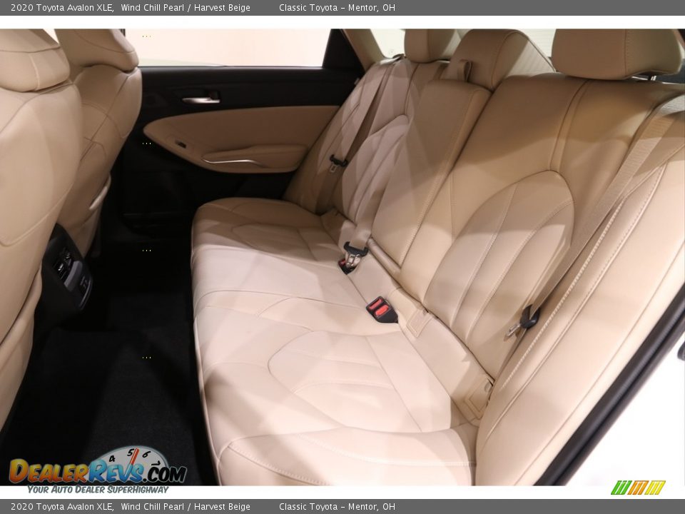 2020 Toyota Avalon XLE Wind Chill Pearl / Harvest Beige Photo #18