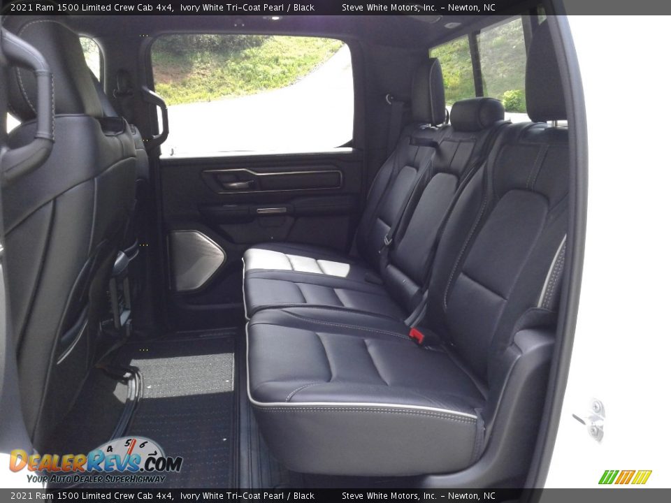 2021 Ram 1500 Limited Crew Cab 4x4 Ivory White Tri-Coat Pearl / Black Photo #15