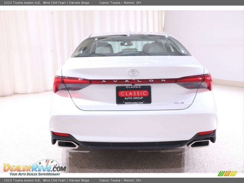 2020 Toyota Avalon XLE Wind Chill Pearl / Harvest Beige Photo #19