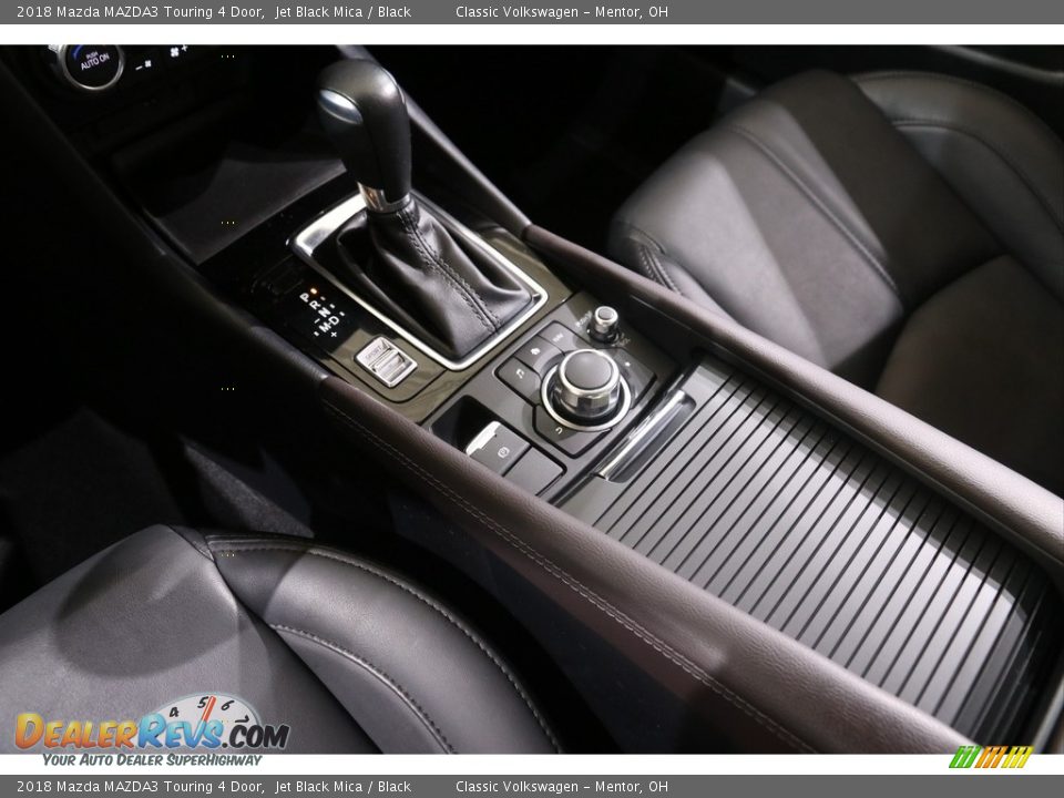 2018 Mazda MAZDA3 Touring 4 Door Jet Black Mica / Black Photo #13