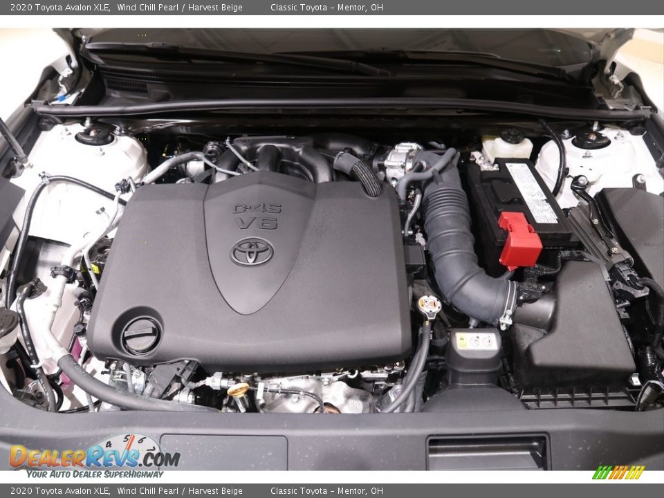 2020 Toyota Avalon XLE Wind Chill Pearl / Harvest Beige Photo #20