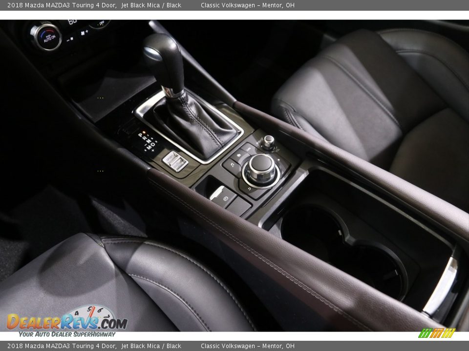 2018 Mazda MAZDA3 Touring 4 Door Jet Black Mica / Black Photo #14