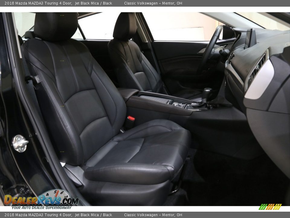 2018 Mazda MAZDA3 Touring 4 Door Jet Black Mica / Black Photo #15