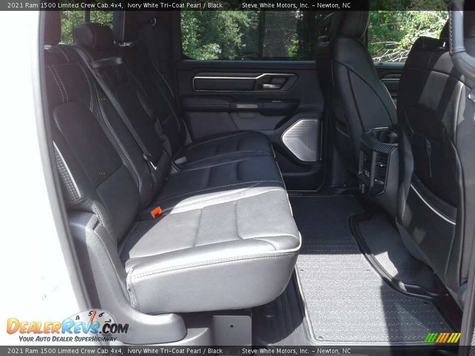 2021 Ram 1500 Limited Crew Cab 4x4 Ivory White Tri-Coat Pearl / Black Photo #18