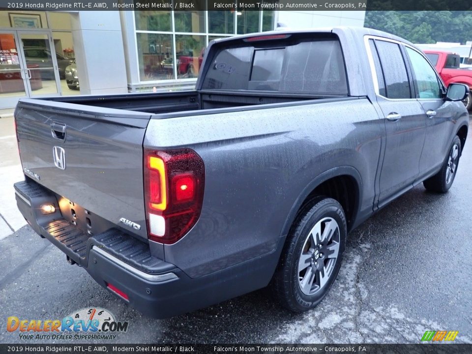 2019 Honda Ridgeline RTL-E AWD Modern Steel Metallic / Black Photo #2