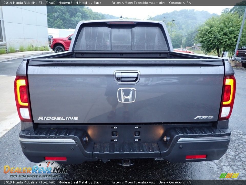 2019 Honda Ridgeline RTL-E AWD Modern Steel Metallic / Black Photo #3