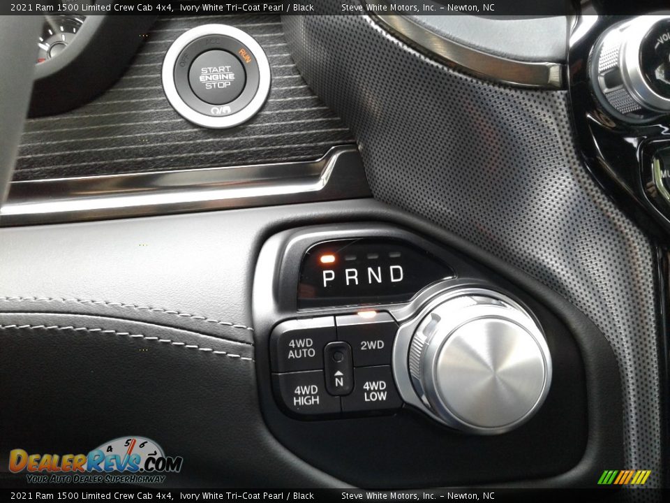 2021 Ram 1500 Limited Crew Cab 4x4 Ivory White Tri-Coat Pearl / Black Photo #26