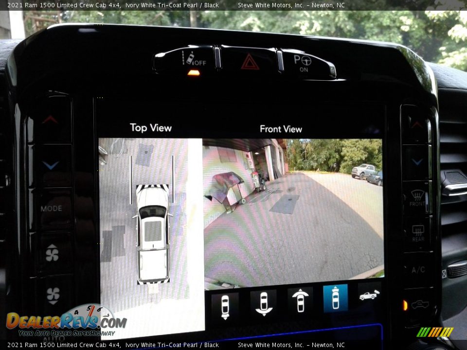 2021 Ram 1500 Limited Crew Cab 4x4 Ivory White Tri-Coat Pearl / Black Photo #31