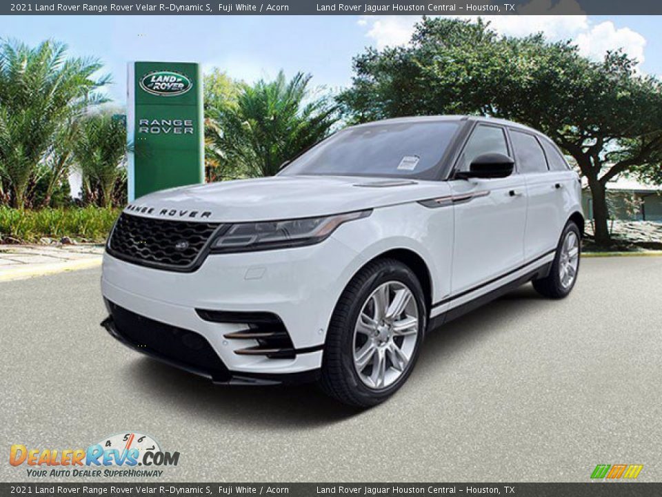 2021 Land Rover Range Rover Velar R-Dynamic S Fuji White / Acorn Photo #1