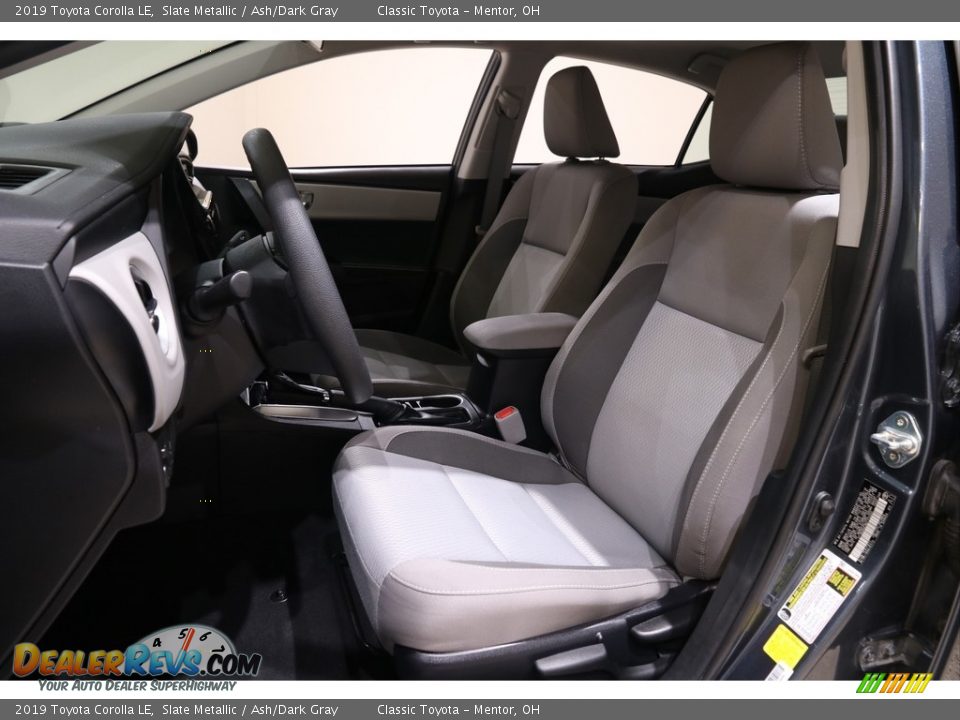 2019 Toyota Corolla LE Slate Metallic / Ash/Dark Gray Photo #5