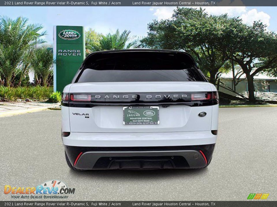 2021 Land Rover Range Rover Velar R-Dynamic S Fuji White / Acorn Photo #7