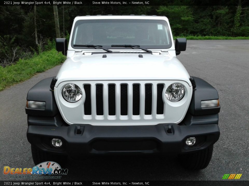 2021 Jeep Wrangler Sport 4x4 Bright White / Black Photo #3