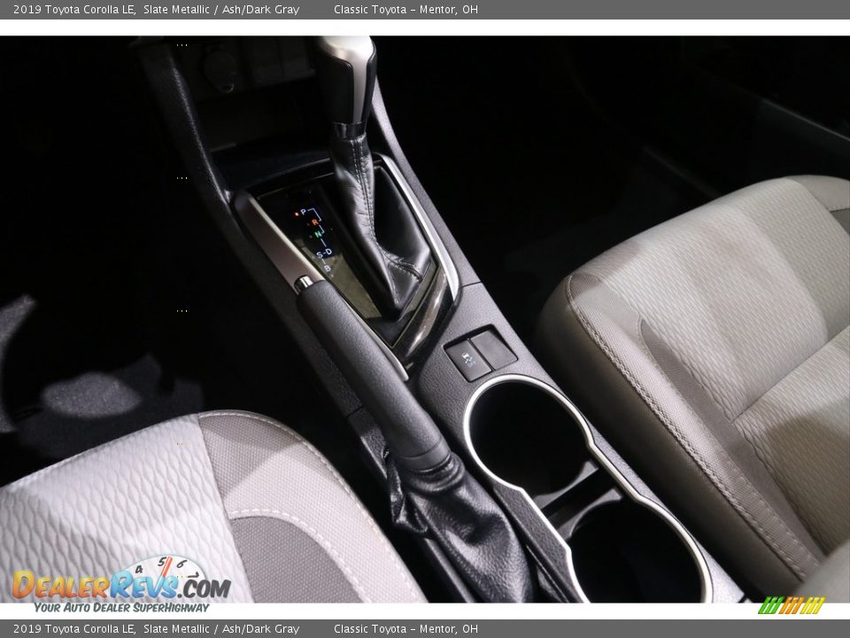 2019 Toyota Corolla LE Slate Metallic / Ash/Dark Gray Photo #12