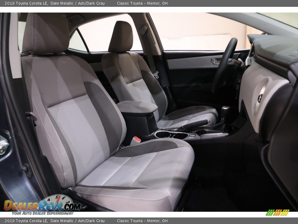 2019 Toyota Corolla LE Slate Metallic / Ash/Dark Gray Photo #13