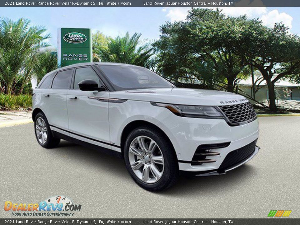 2021 Land Rover Range Rover Velar R-Dynamic S Fuji White / Acorn Photo #12