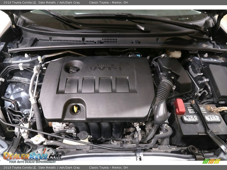 2019 Toyota Corolla LE Slate Metallic / Ash/Dark Gray Photo #17