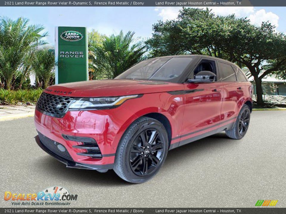 2021 Land Rover Range Rover Velar R-Dynamic S Firenze Red Metallic / Ebony Photo #1