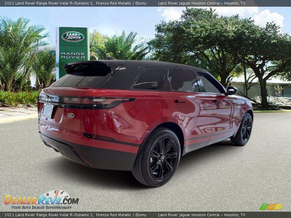 2021 Land Rover Range Rover Velar R-Dynamic S Firenze Red Metallic / Ebony Photo #2