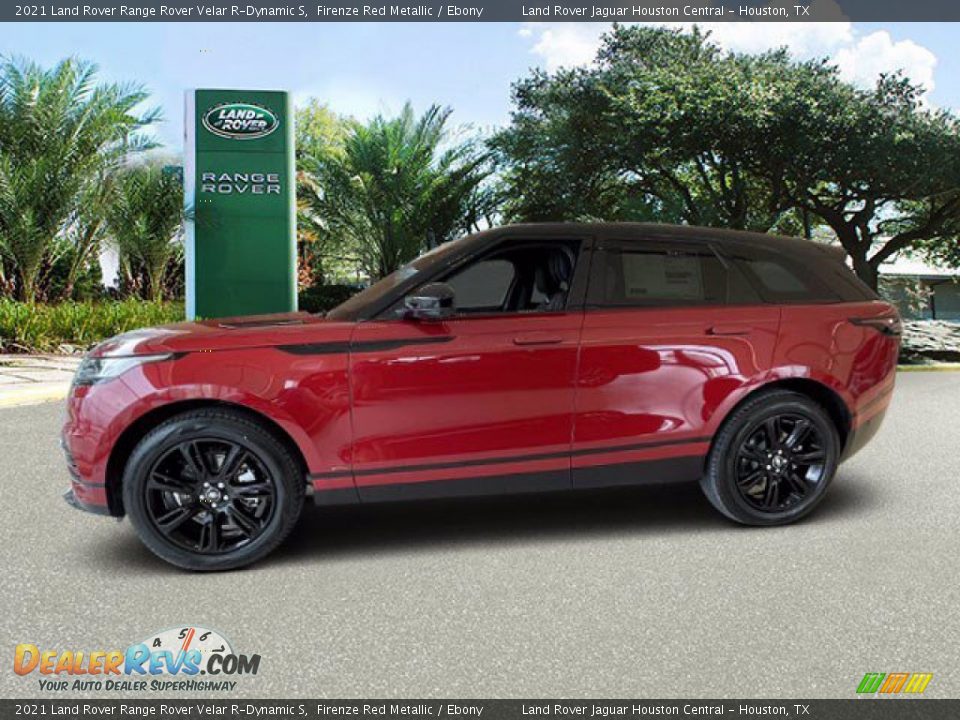 2021 Land Rover Range Rover Velar R-Dynamic S Firenze Red Metallic / Ebony Photo #6