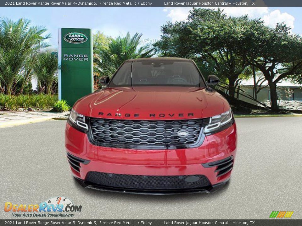 2021 Land Rover Range Rover Velar R-Dynamic S Firenze Red Metallic / Ebony Photo #8