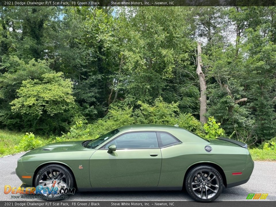 F8 Green 2021 Dodge Challenger R/T Scat Pack Photo #1