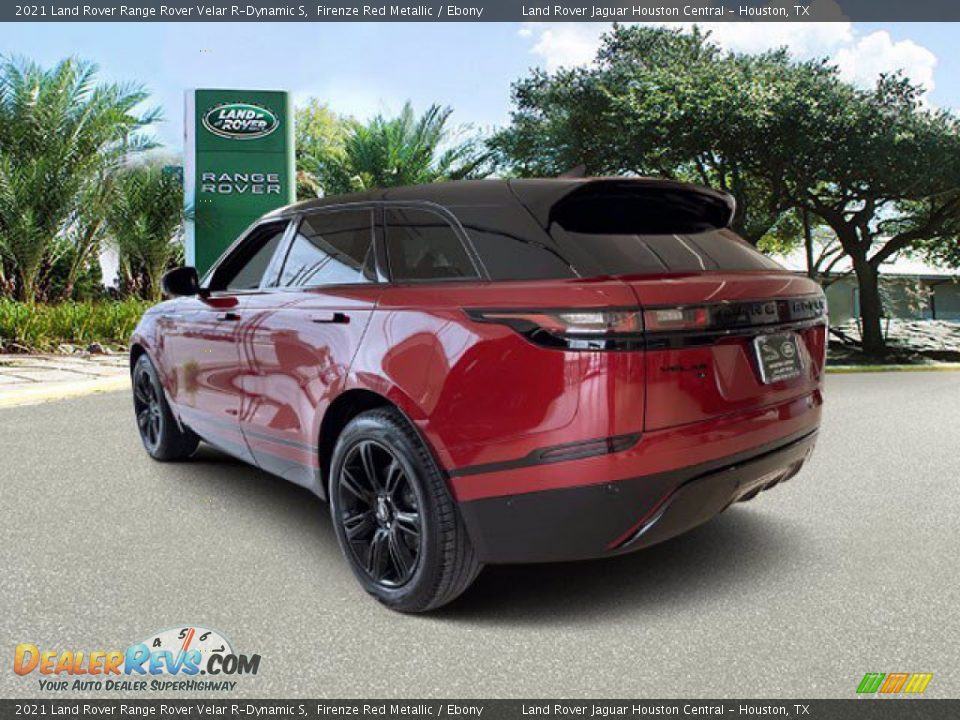 2021 Land Rover Range Rover Velar R-Dynamic S Firenze Red Metallic / Ebony Photo #10