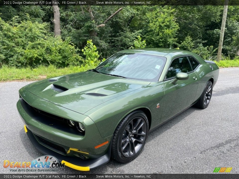 2021 Dodge Challenger R/T Scat Pack F8 Green / Black Photo #2