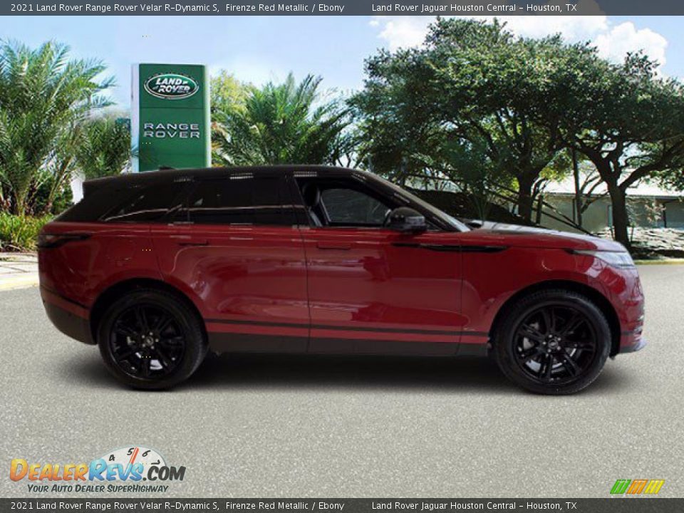 2021 Land Rover Range Rover Velar R-Dynamic S Firenze Red Metallic / Ebony Photo #11