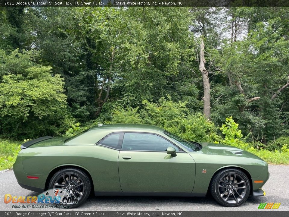 F8 Green 2021 Dodge Challenger R/T Scat Pack Photo #5