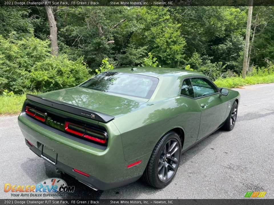 2021 Dodge Challenger R/T Scat Pack F8 Green / Black Photo #6