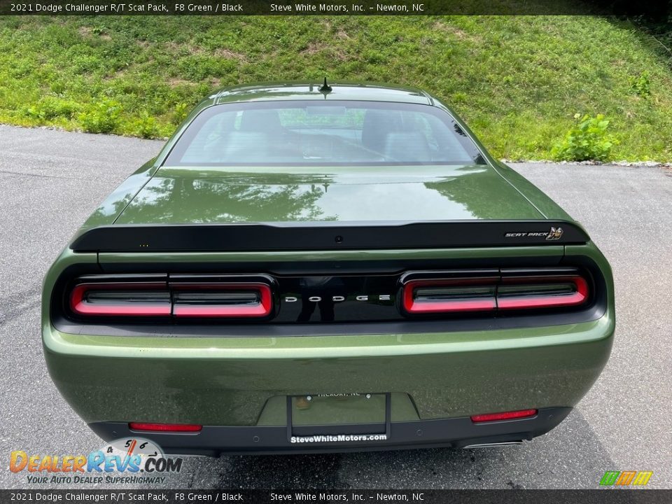 2021 Dodge Challenger R/T Scat Pack F8 Green / Black Photo #7