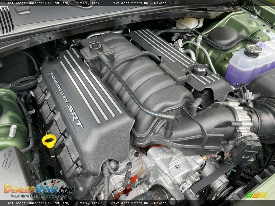 2021 Dodge Challenger R/T Scat Pack 392 SRT 6.4 Liter HEMI OHV-16 Valve VVT MDS V8 Engine Photo #9