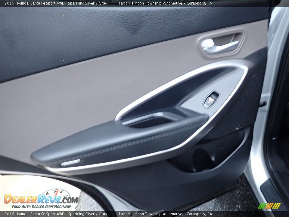 2016 Hyundai Santa Fe Sport AWD Sparkling Silver / Gray Photo #20