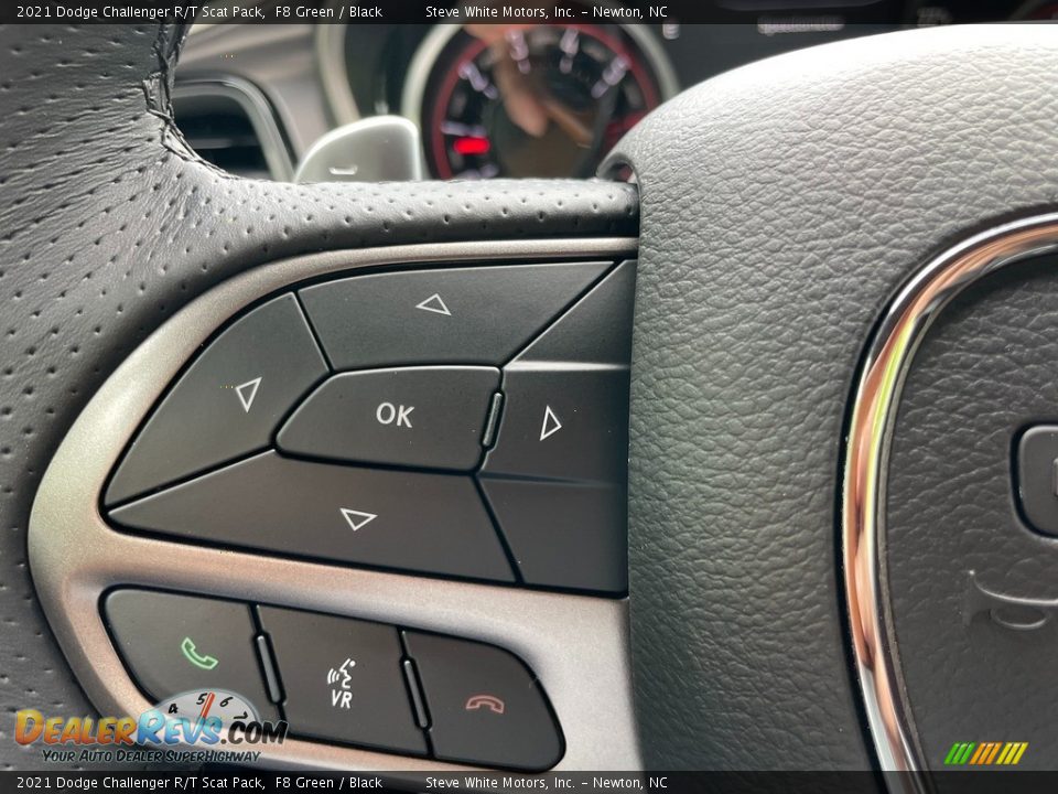 2021 Dodge Challenger R/T Scat Pack Steering Wheel Photo #17