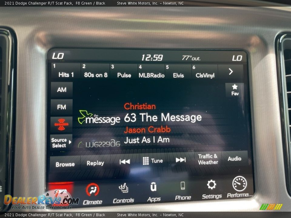 Controls of 2021 Dodge Challenger R/T Scat Pack Photo #20