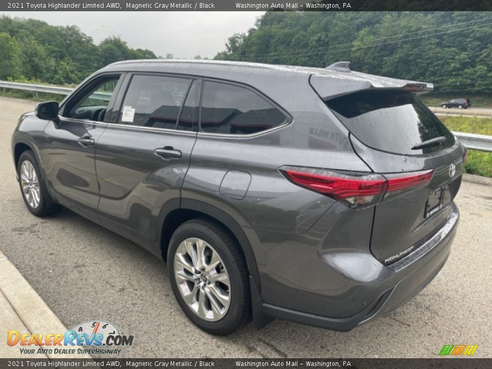 2021 Toyota Highlander Limited AWD Magnetic Gray Metallic / Black Photo #2