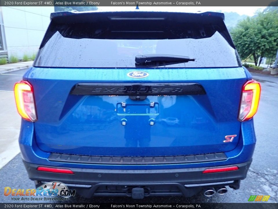 2020 Ford Explorer ST 4WD Atlas Blue Metallic / Ebony Photo #3