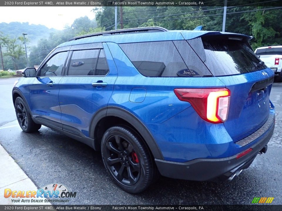 2020 Ford Explorer ST 4WD Atlas Blue Metallic / Ebony Photo #5