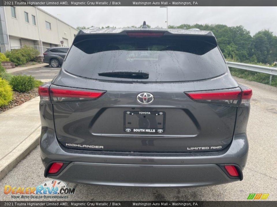 2021 Toyota Highlander Limited AWD Magnetic Gray Metallic / Black Photo #8