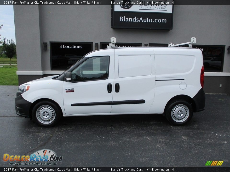 2017 Ram ProMaster City Tradesman Cargo Van Bright White / Black Photo #1