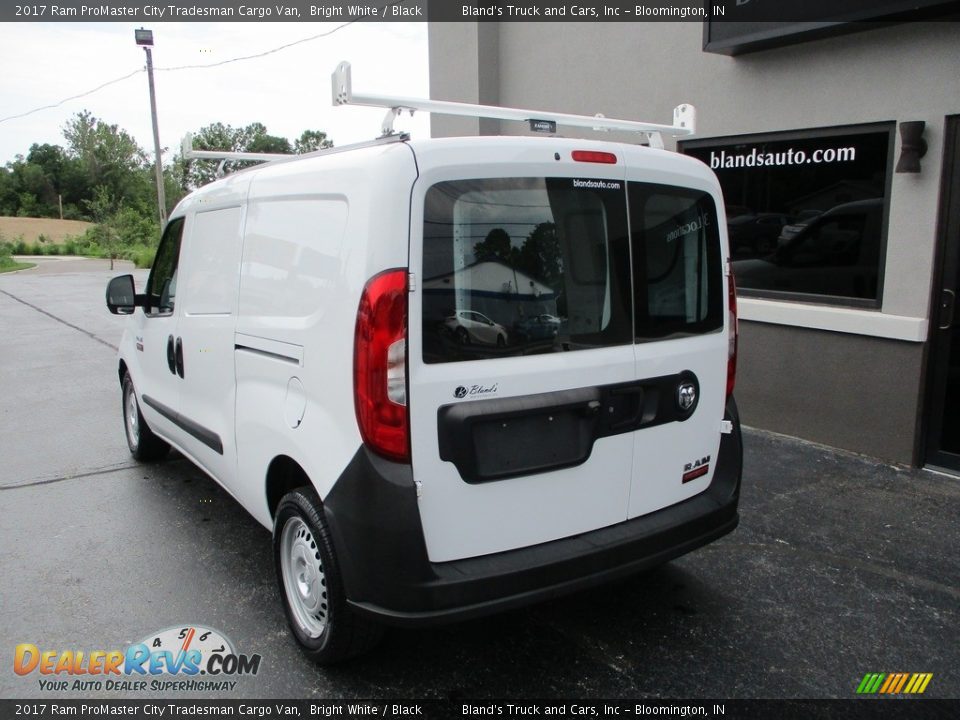 2017 Ram ProMaster City Tradesman Cargo Van Bright White / Black Photo #3